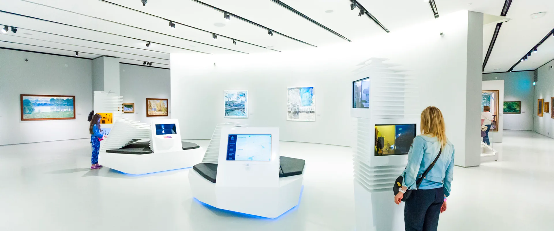Museum of Russian Impressionism — multimedia zone